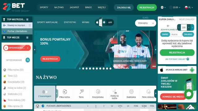 22Bet casino screenshot